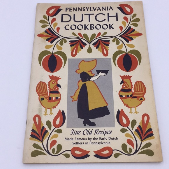 1960 Pennsylvania Dutch Cookbook Recipes 1960 Vintage Early Dutch Settlers - Picture 1 of 6